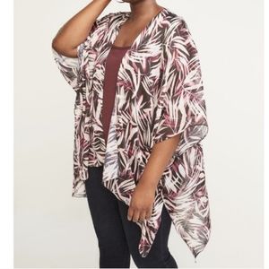 Lane Bryant Women Printed Kimono